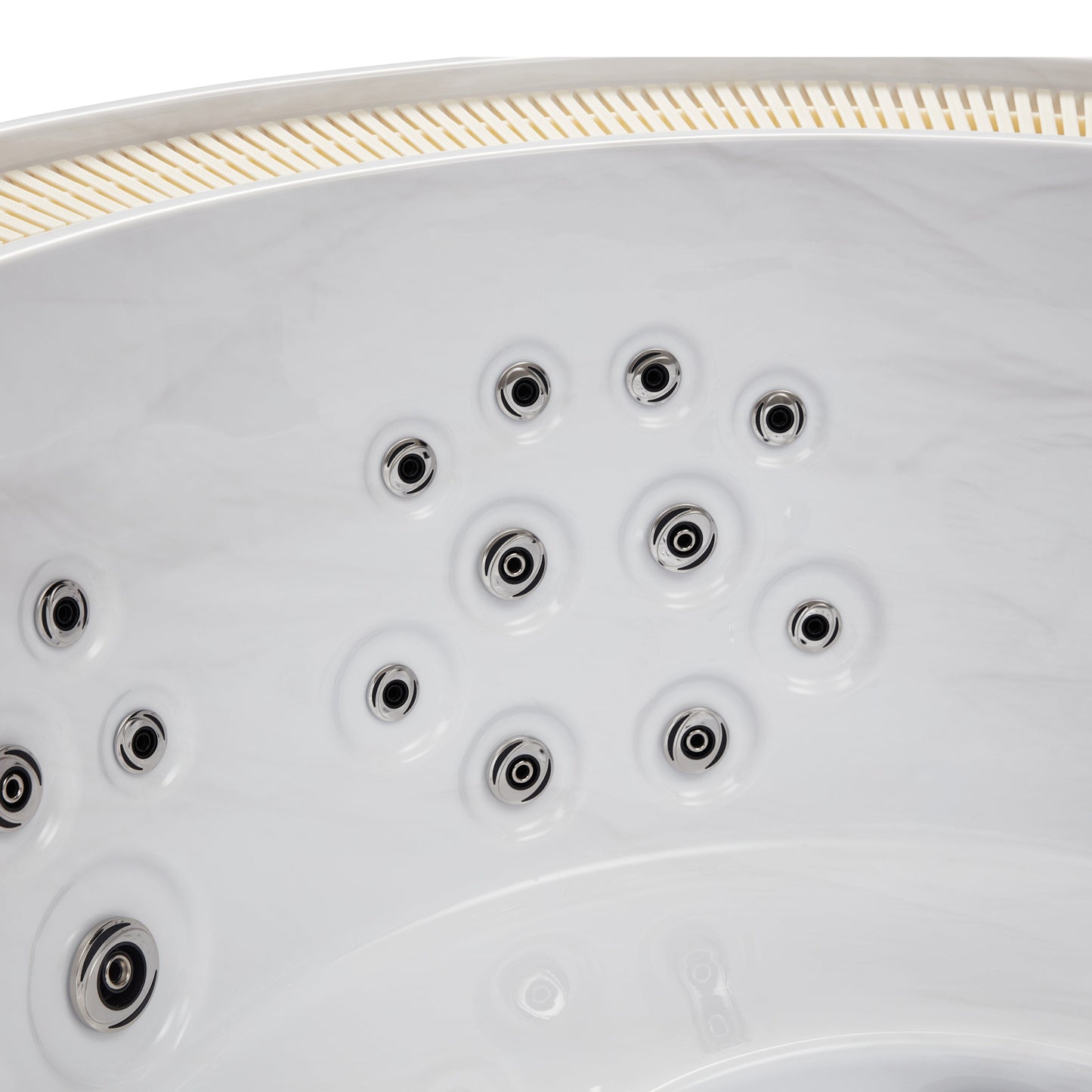 Luxury Spas Oscar Studio Series 6 Person Hot Tub (WS-007 CG) - Cloud Gray