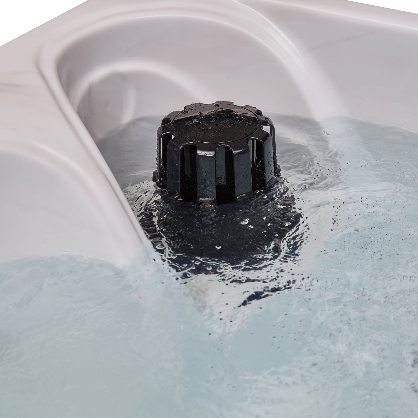 Luxury Spas Cashmere 2-person Studio Series Hot Tub (WS-790-CG) - Cloud Gray