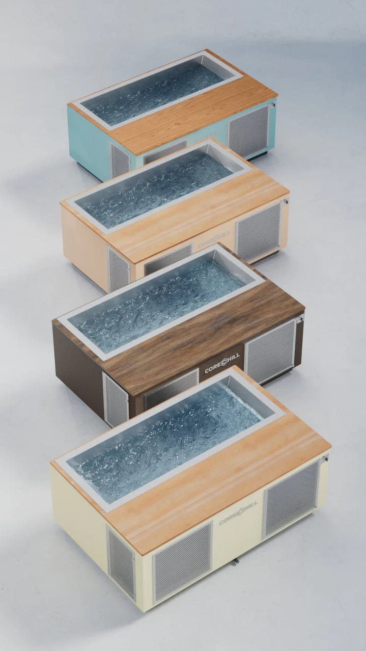 BlueCube CoreChill³ Elite Cold Plunge - Commercial Capable, Indoor and Outdoor Use