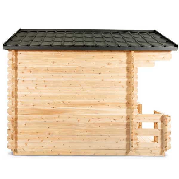 Dundalk CT Georgian Cabin Sauna with Porch - CTC88PW