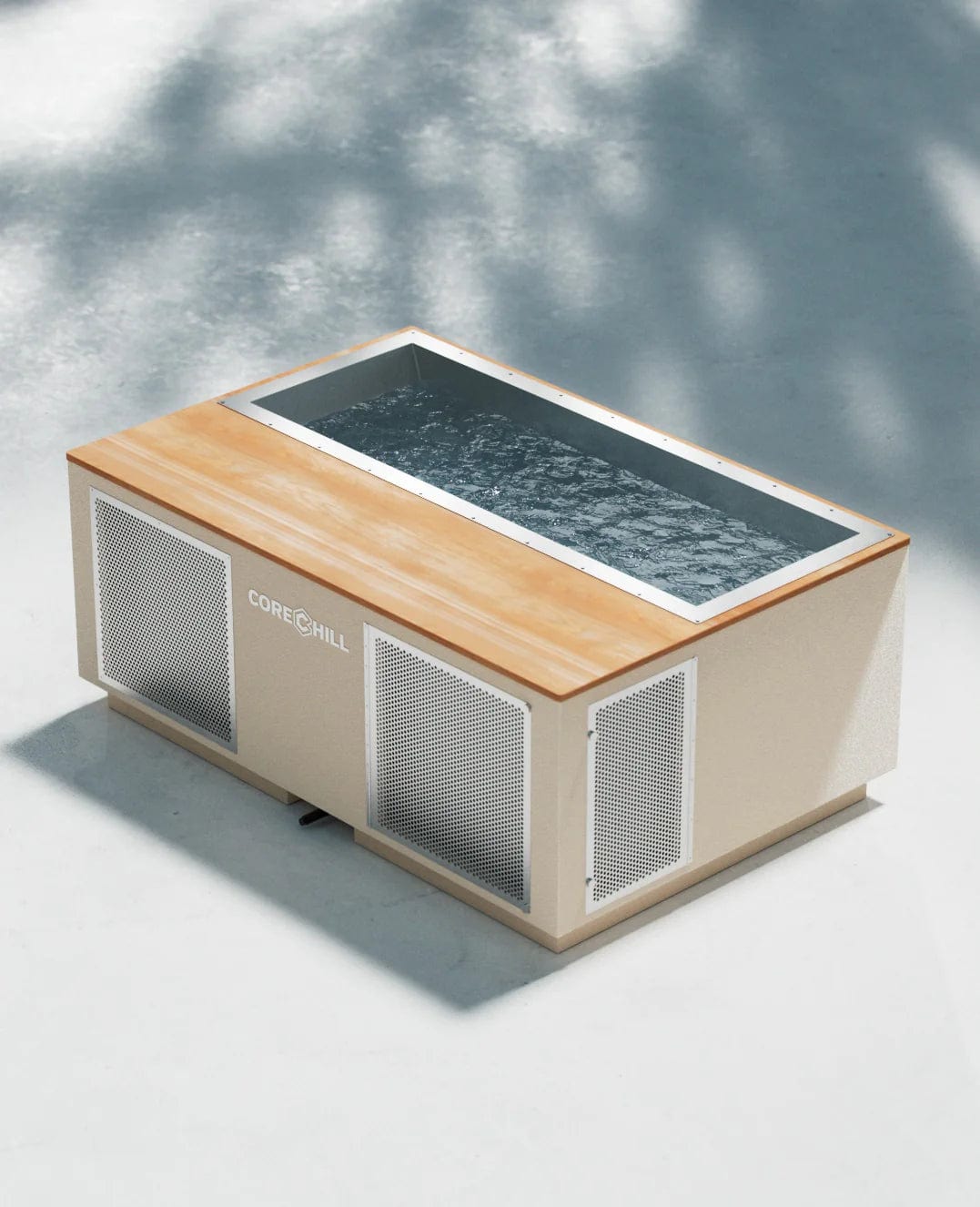 BlueCube CoreChill³ Elite Cold Plunge - Commercial Capable, Indoor and Outdoor Use