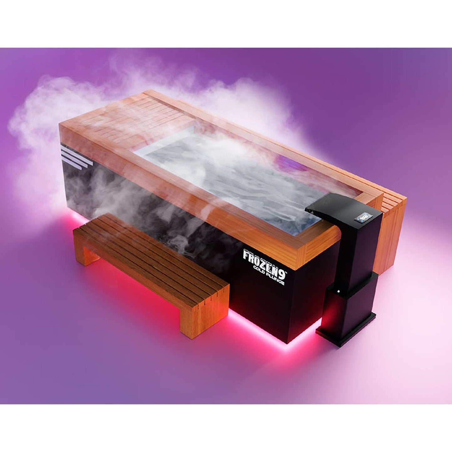 Medical Frozen 9™ Cold Plunge + Accessories Kit + Essential Oil Steam Generator - Commercial Size Up to 6'6, 350 lbs