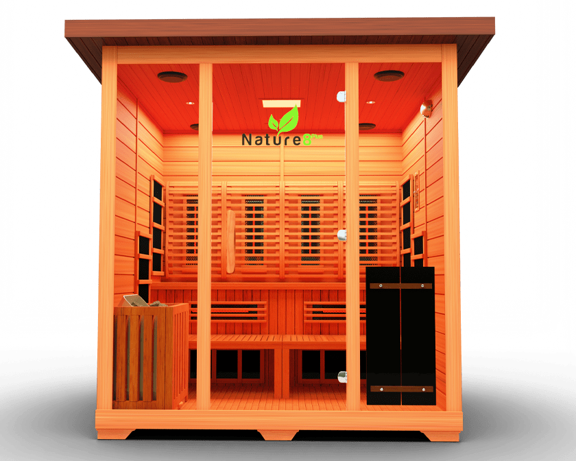 Nature 8 Plus Medical Sauna - Indoor or Outdoor Sauna – Airpuria