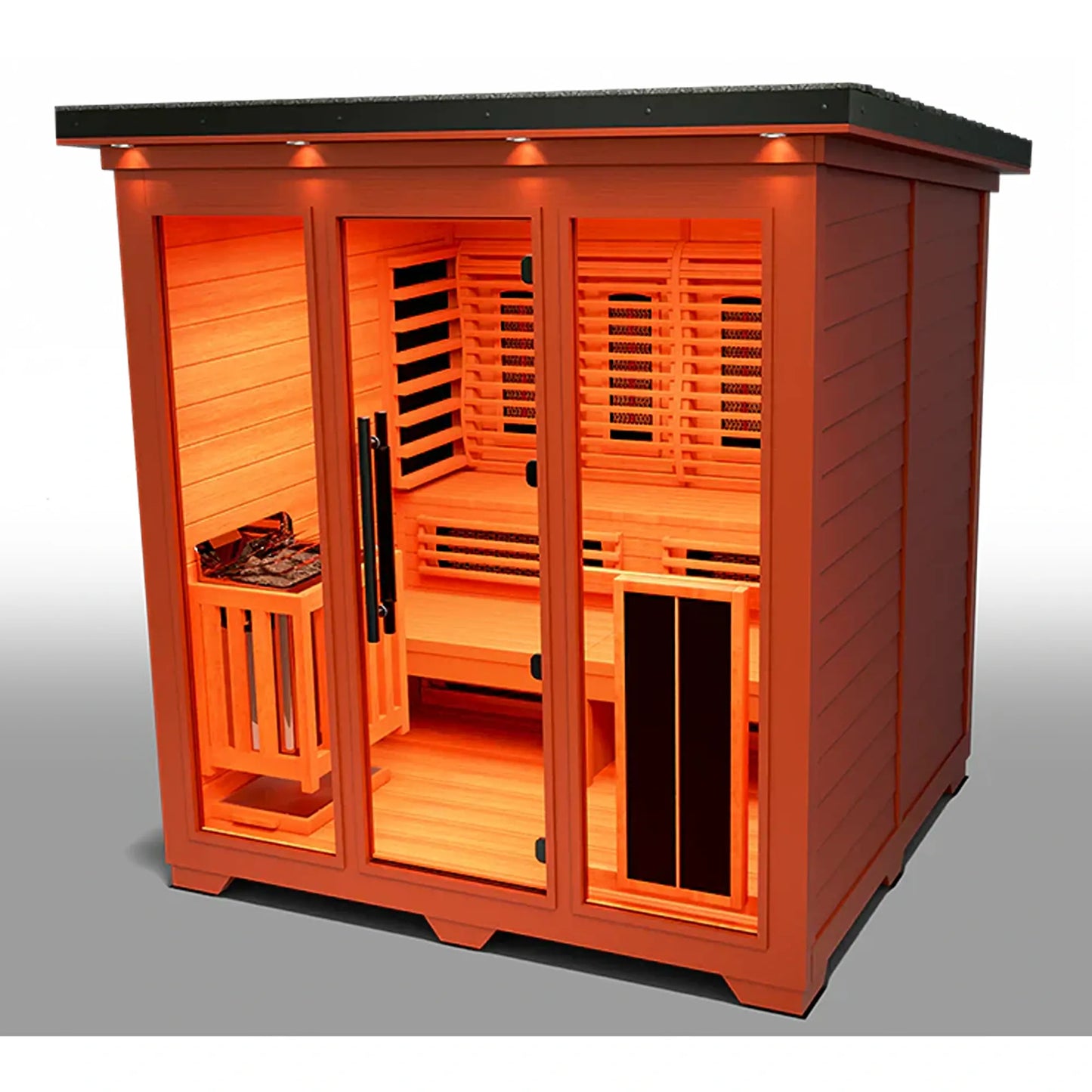 Nature 8 Plus Medical Sauna - Indoor or Outdoor Sauna