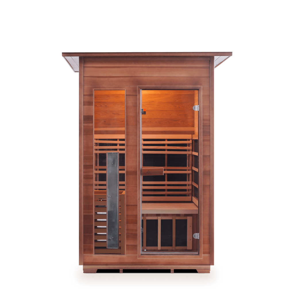 Enlighten Infrared/Traditional Sauna DIAMOND - 2 Indoor - 2 Person Sauna