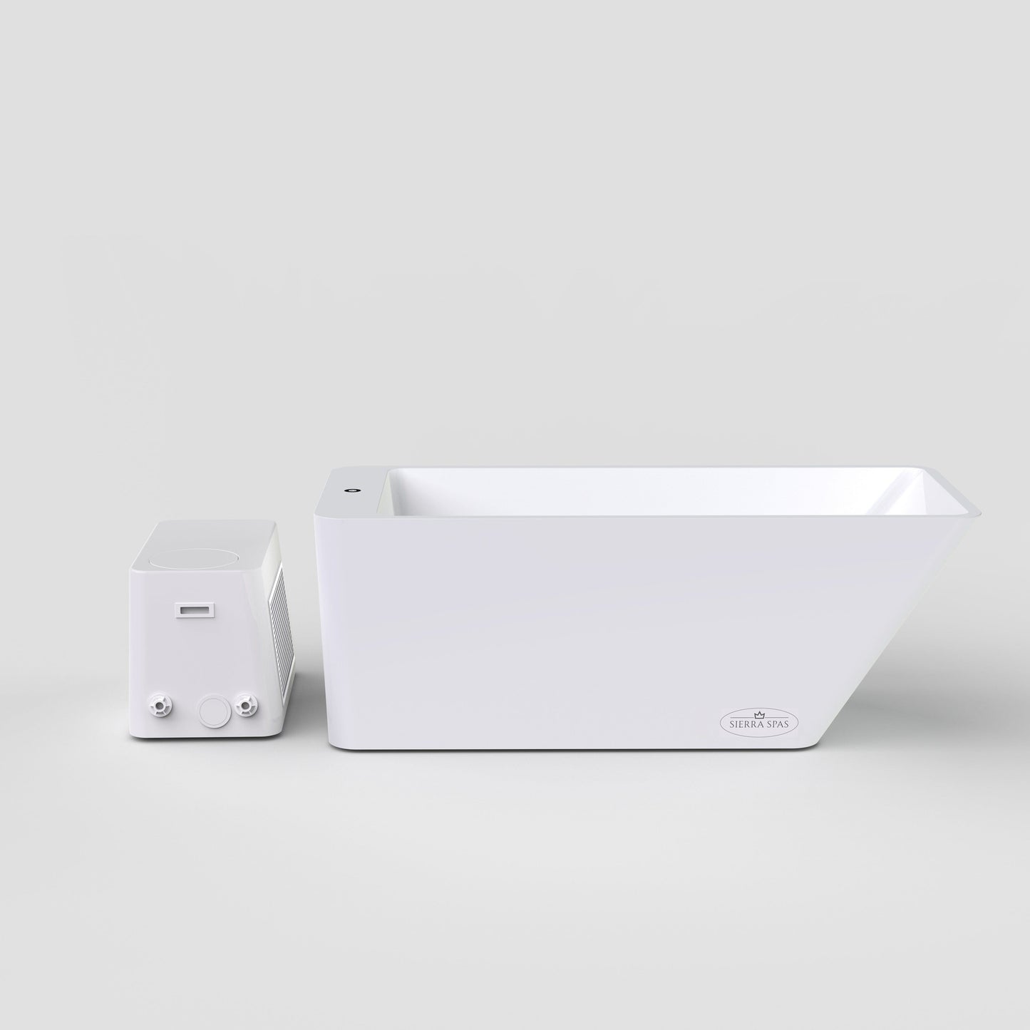 Luxury Spas USA Cold Plunge Pro - White