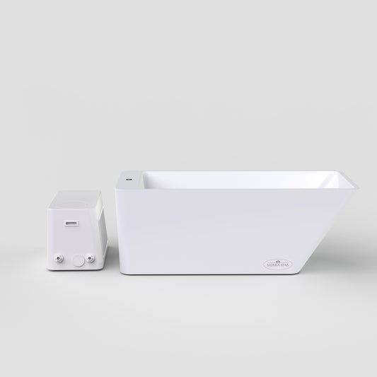 Luxury Spas USA Cold Plunge Pro - White
