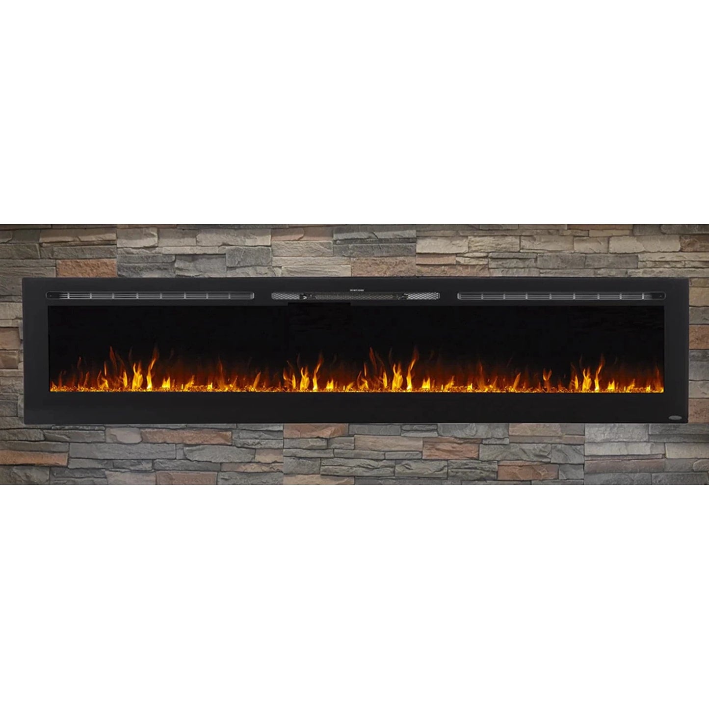 The Sideline 100" Recessed Smart Electric Fireplace