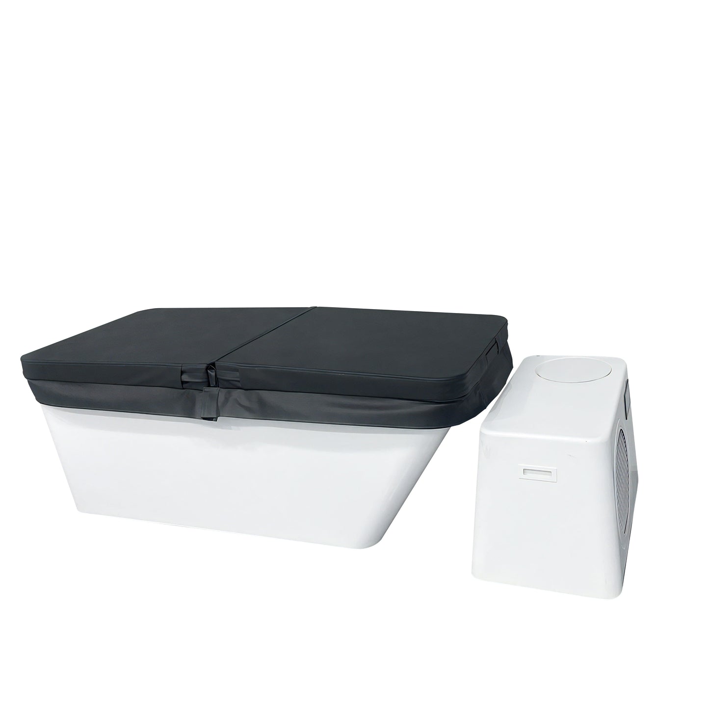 Luxury Spas USA Cold Plunge Pro - White