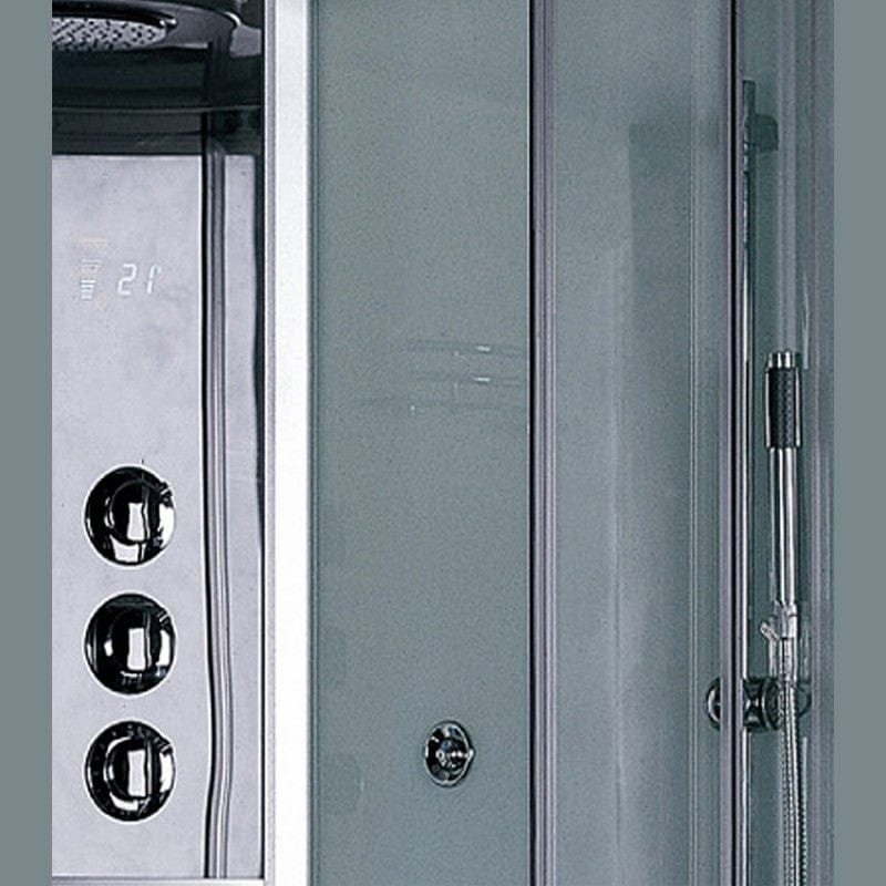 Platinum DZ934F3 35" Corner Free Standing Steam Shower