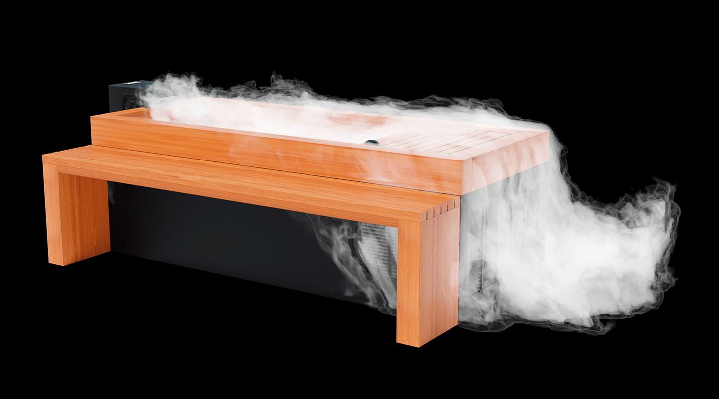 Medical Frozen 9™ Cold Plunge + Accessories Kit + Essential Oil Steam Generator - Commercial Size Up to 6'6, 350 lbs