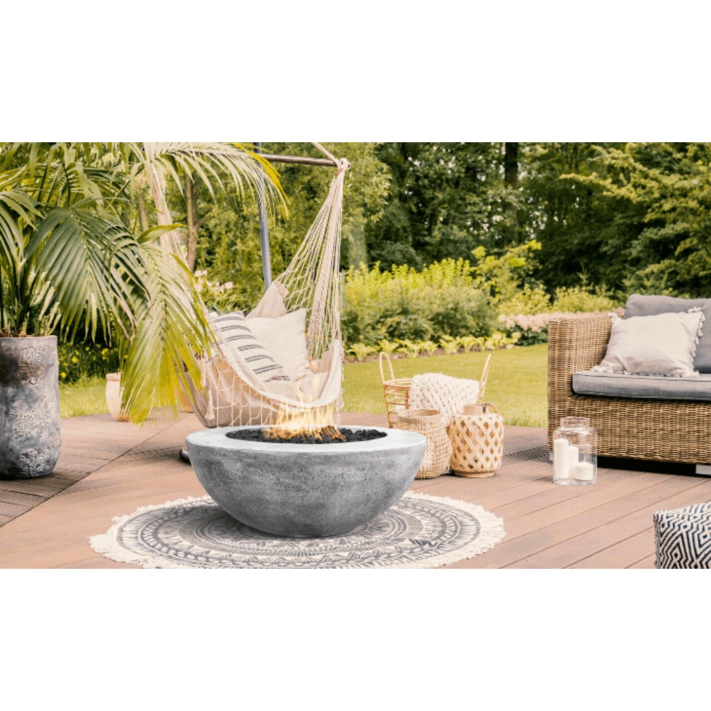 Archpot Legacy Round Fire Table - 48x20