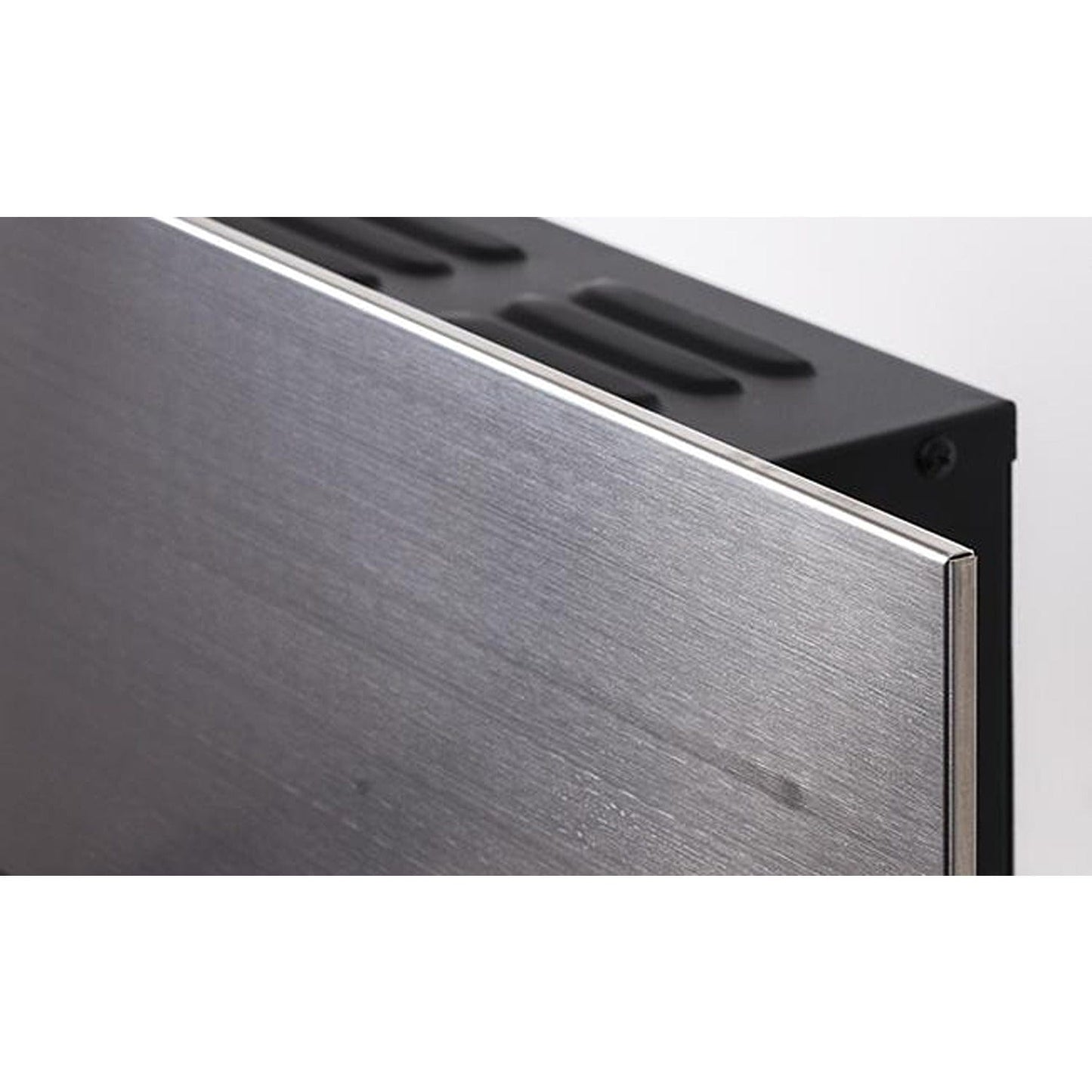 The Onyx Stainless 50" Wall Mounted Electric Fireplace