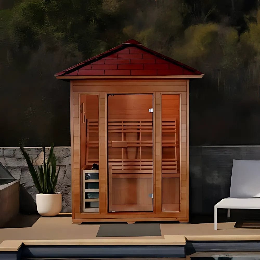 Sunray Waverly 3-Person Outdoor Traditional Sauna