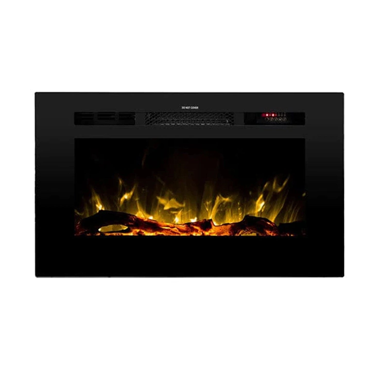 The Sideline 28" Recessed Electric Fireplace