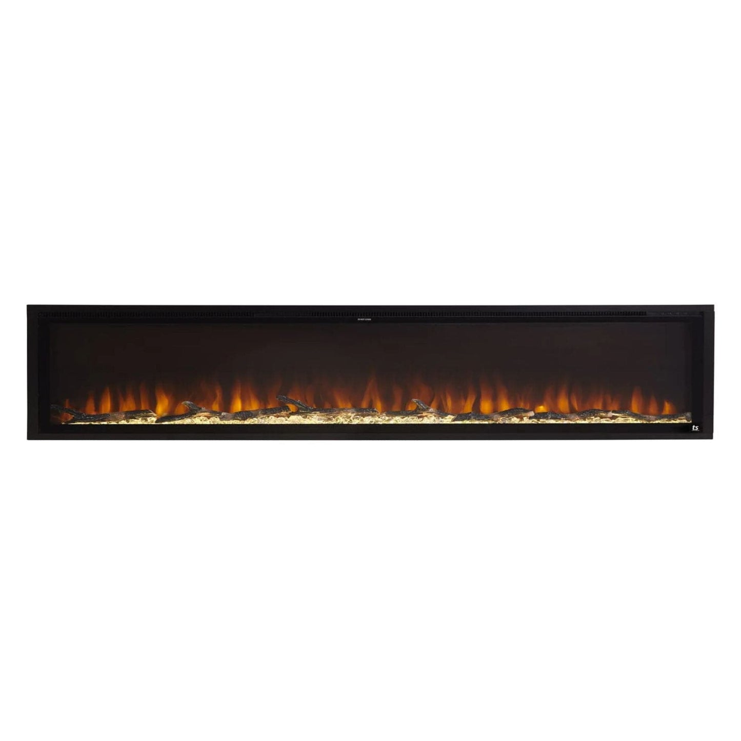 Touchstone Sideline Elite 100" WiFi-Enabled Recessed Electric Fireplace (Alexa/Google Compatible) - 80044