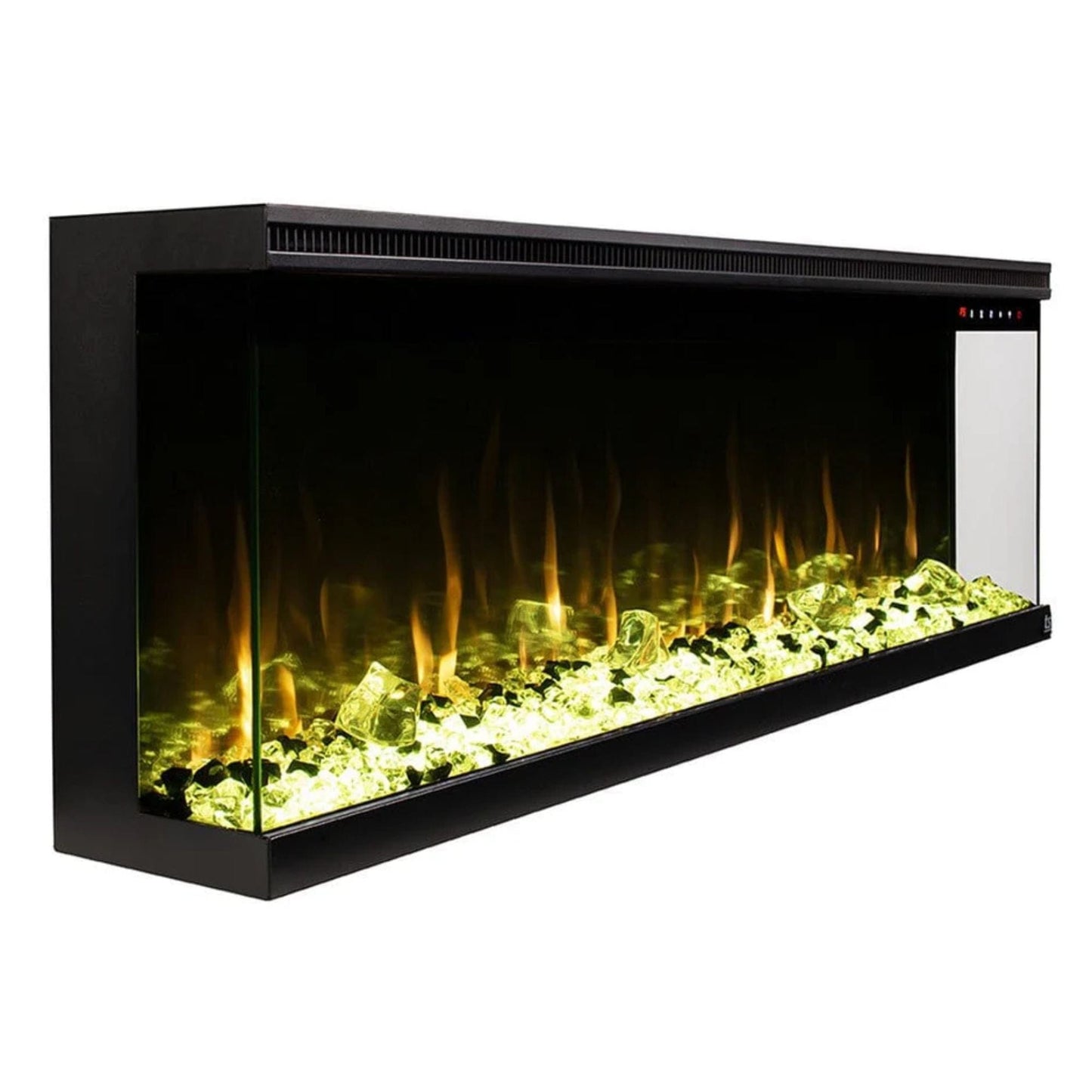 Sideline Infinity 3 Sided 60" WiFi Enabled Recessed Electric Fireplace 80046 (Alexa/Google Compatible) Touchstone