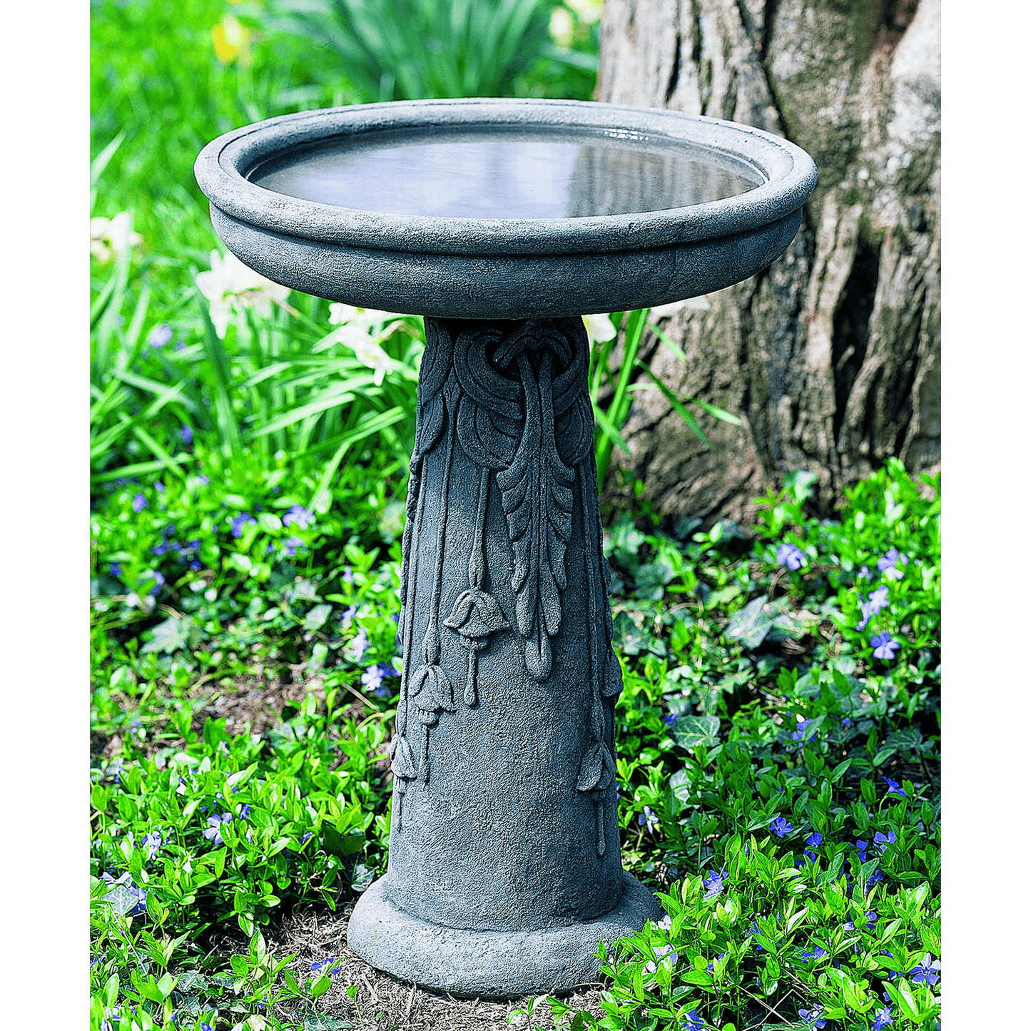 Campania International Flores Birdbath - B-073