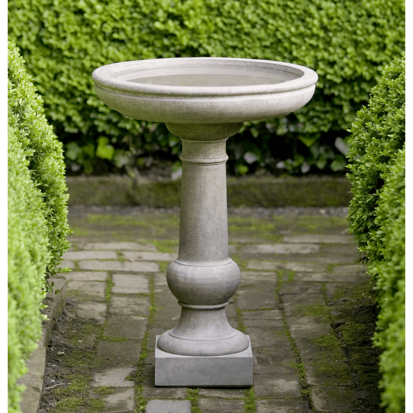 Campania International Williamsburg Tea Table Birdbath - B-120