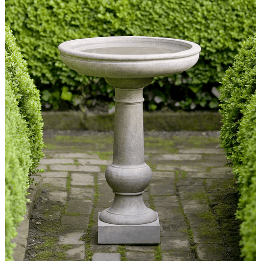 Campania International Williamsburg Tea Table Birdbath - B-120
