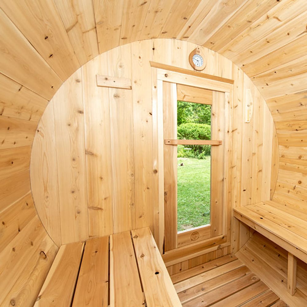 Dundalk Canadian Timber White Cedar Harmony Outdoor Sauna - CTC22W