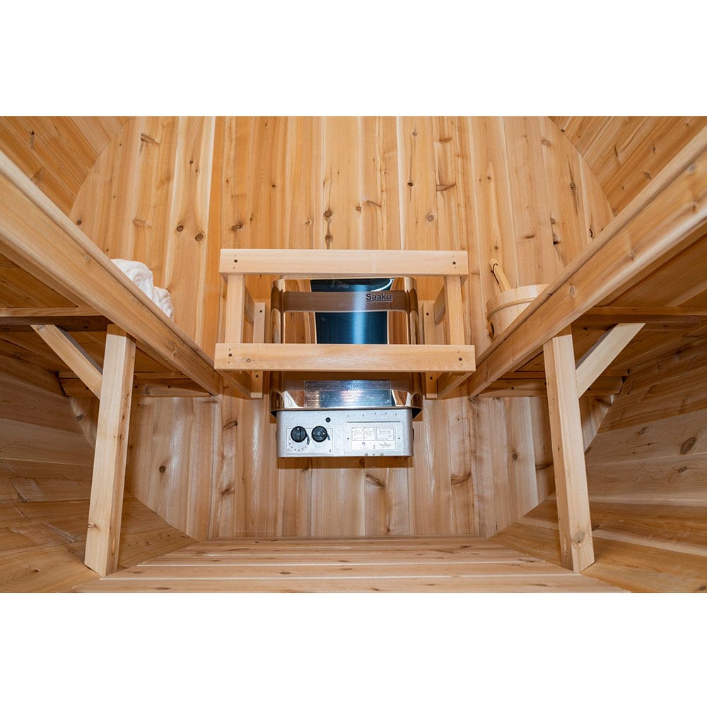 Dundalk Canadian Timber White Cedar Harmony Outdoor Sauna - CTC22W