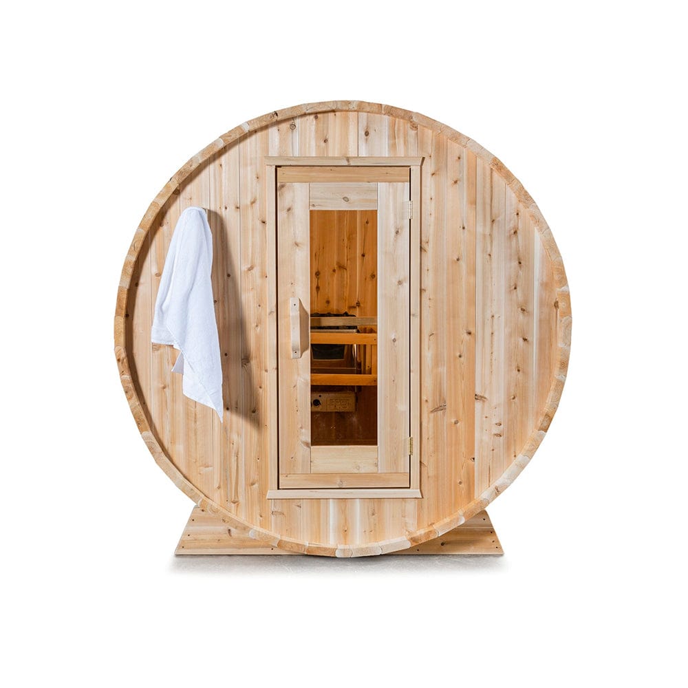 Dundalk Canadian Timber White Cedar Harmony Outdoor Sauna - CTC22W