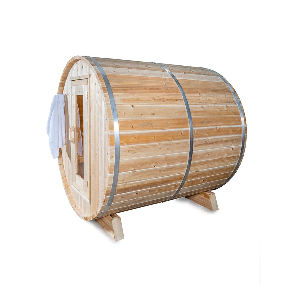 Dundalk Canadian Timber White Cedar Harmony Outdoor Sauna - CTC22W