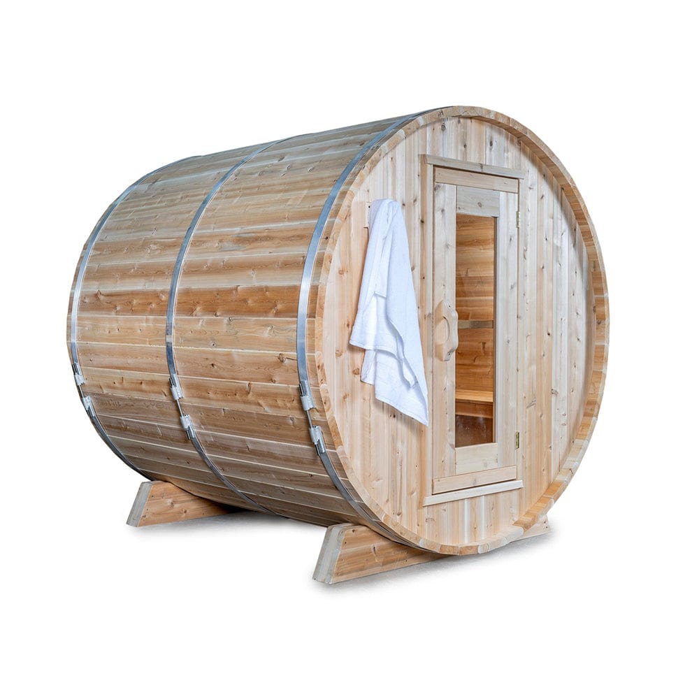 Dundalk Canadian Timber White Cedar Harmony Outdoor Sauna - CTC22W