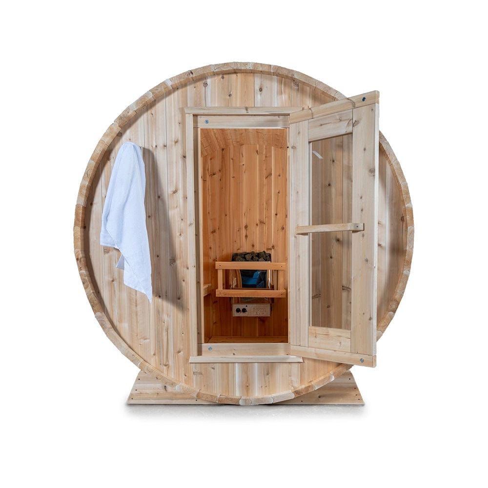 Dundalk Canadian Timber White Cedar Harmony Outdoor Sauna - CTC22W