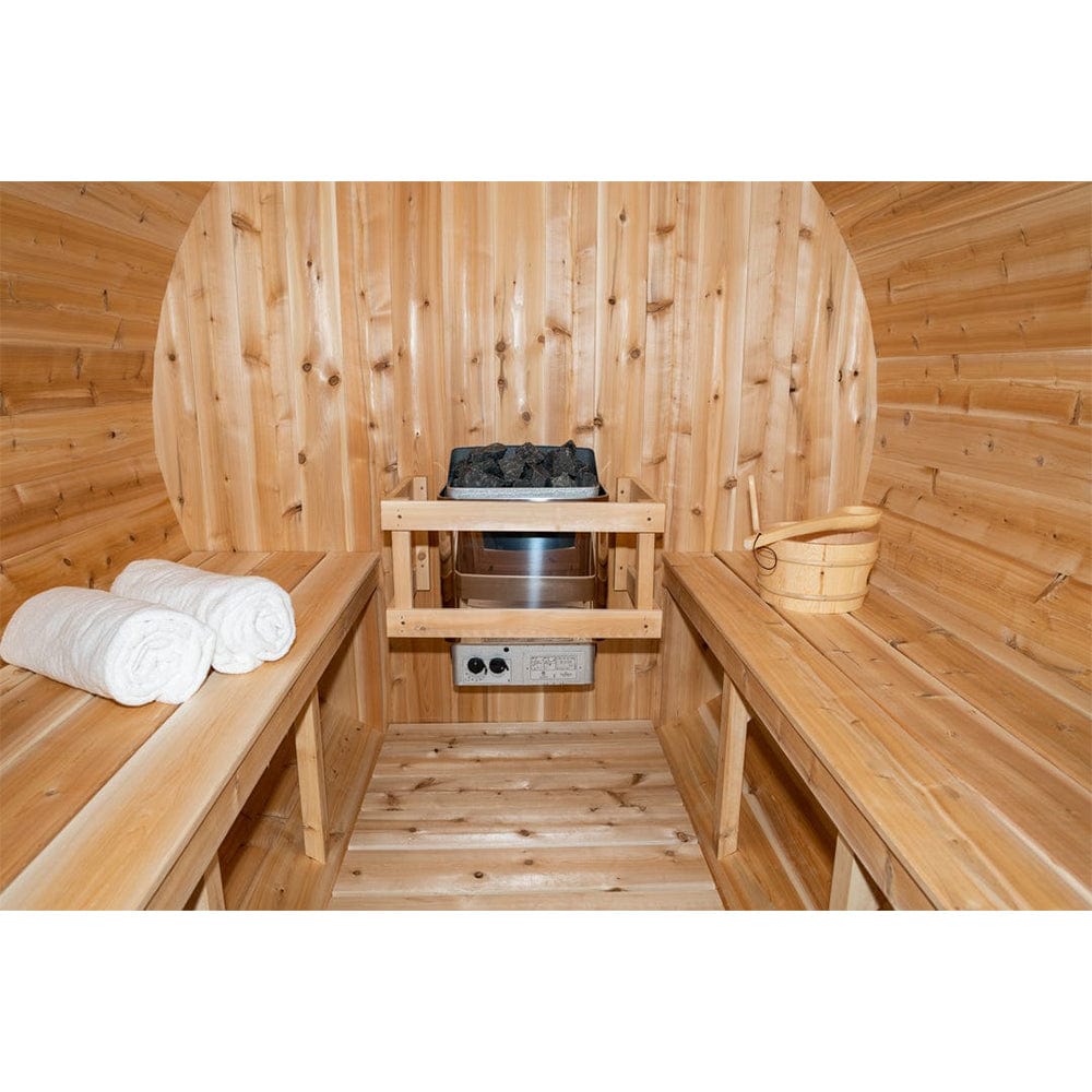 Dundalk Canadian Timber White Cedar Harmony Outdoor Sauna - CTC22W