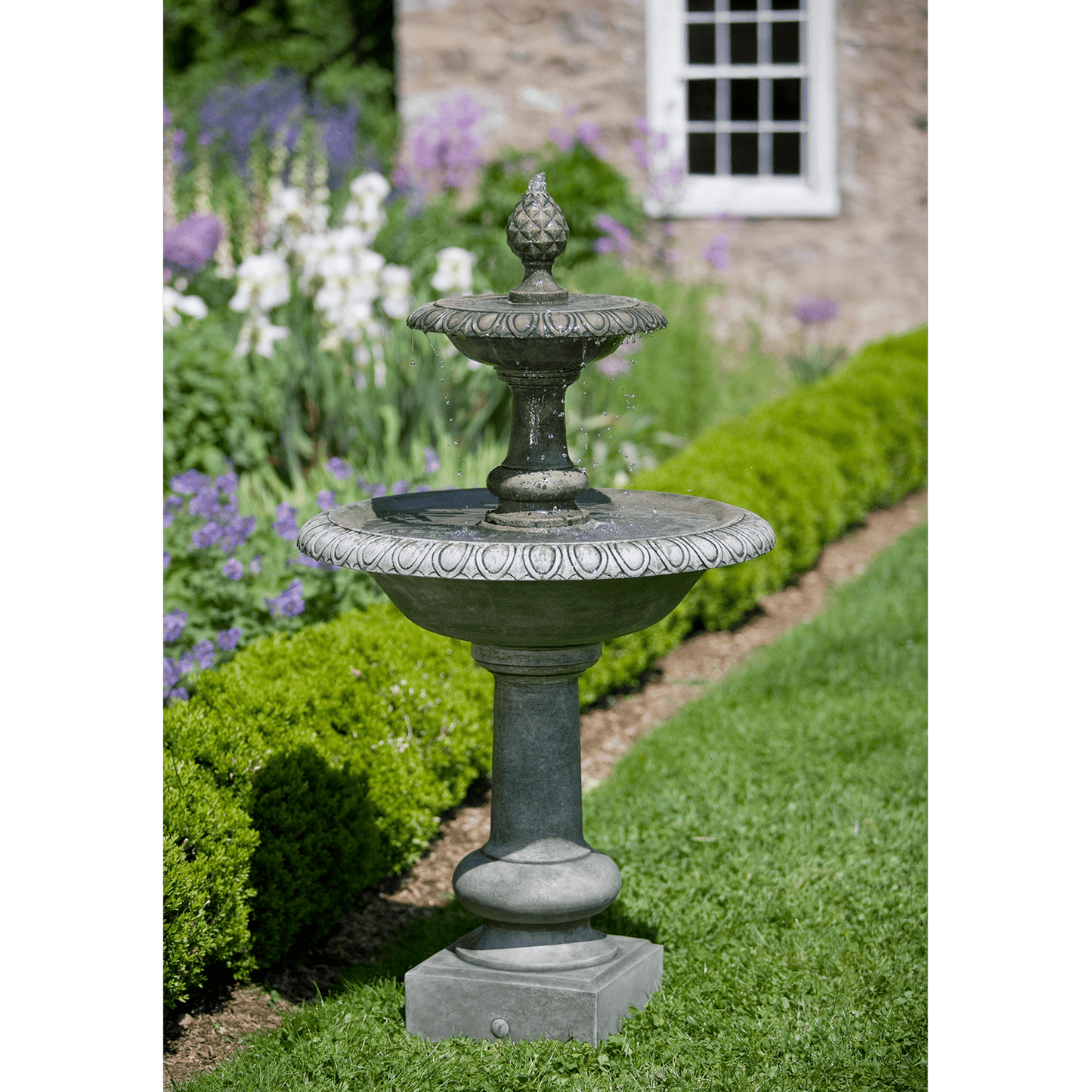 Campania International Williamsburg Pineapple Two Tier Fountain - FT-132