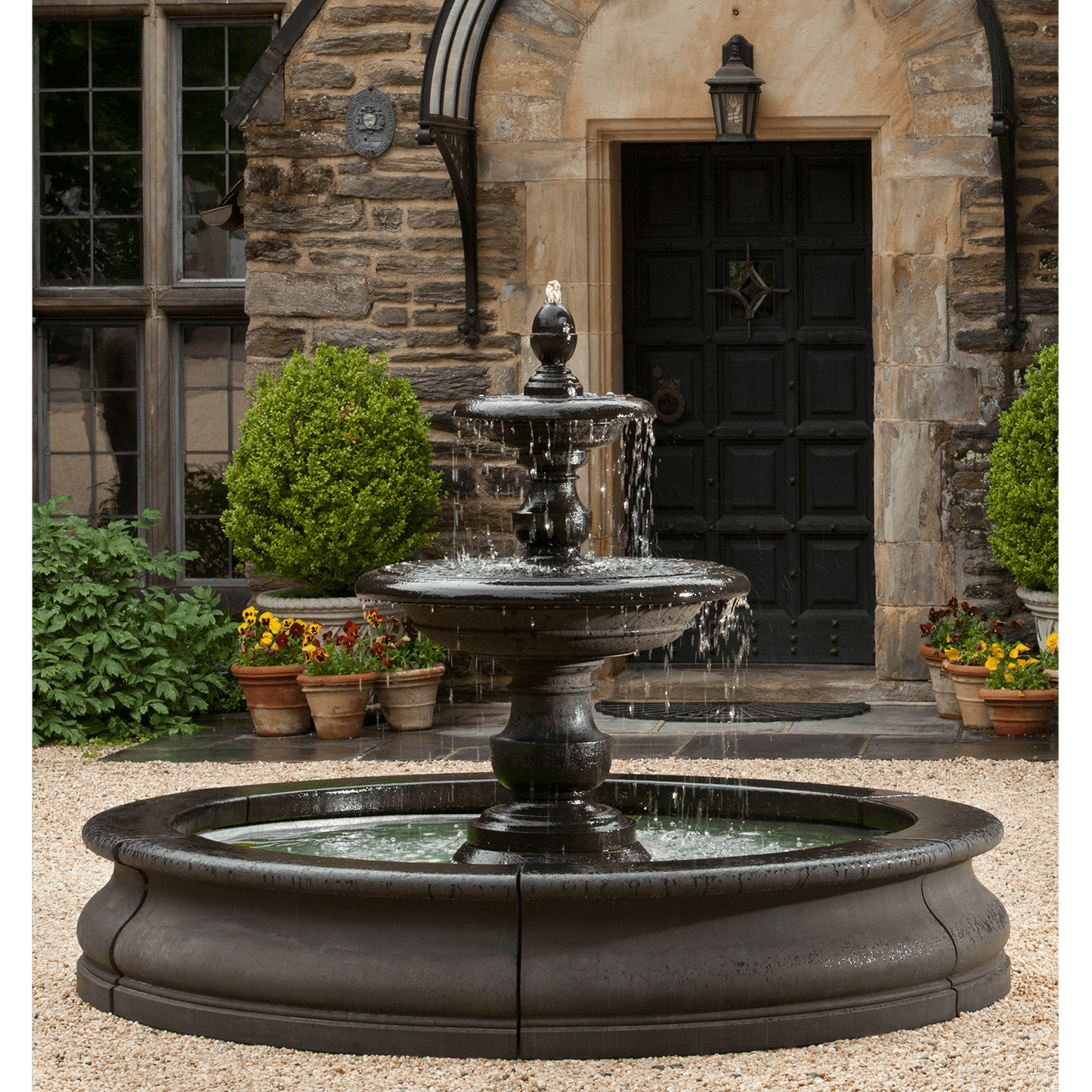 Campania International Caterina Fountain in Basin - FT-193