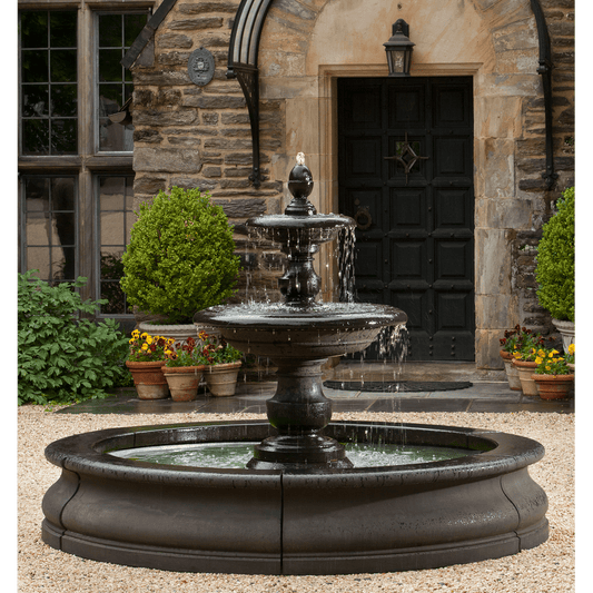 Campania International Caterina Fountain in Basin - FT-193