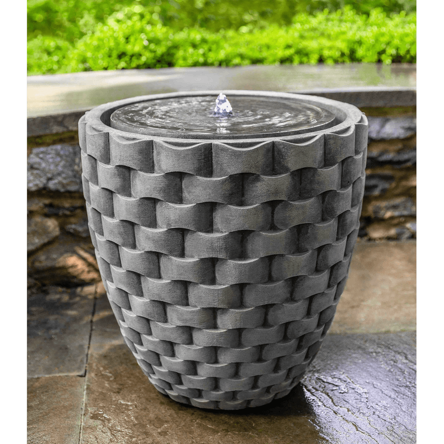 Campania International M Weave Disc Fountain - FT-337