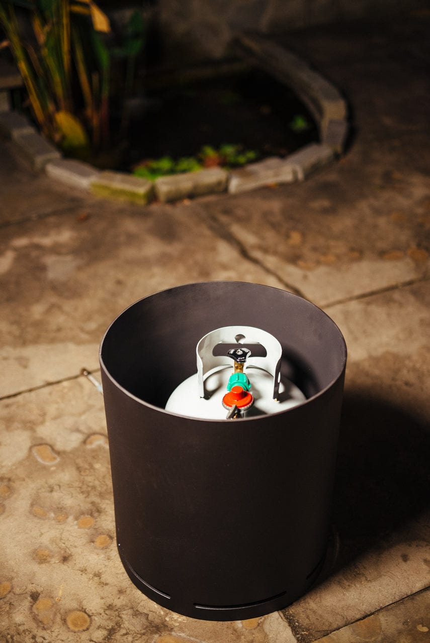 Fire Pit Art - Filling Station for Liquid Propane Tank Fire Pit Art
