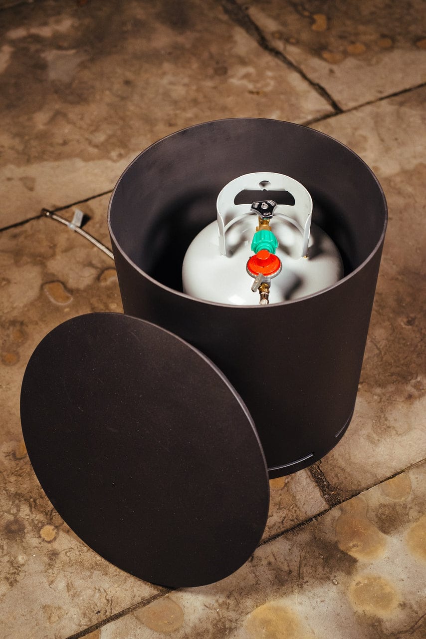 Fire Pit Art - Filling Station for Liquid Propane Tank Fire Pit Art