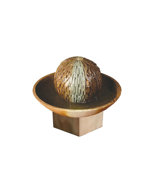 G-RUBF-MINI-R GFRC Gist Mini Rubix & Wok w/ Riser Fountain - 36W x 36D x 41 1/4H Gist