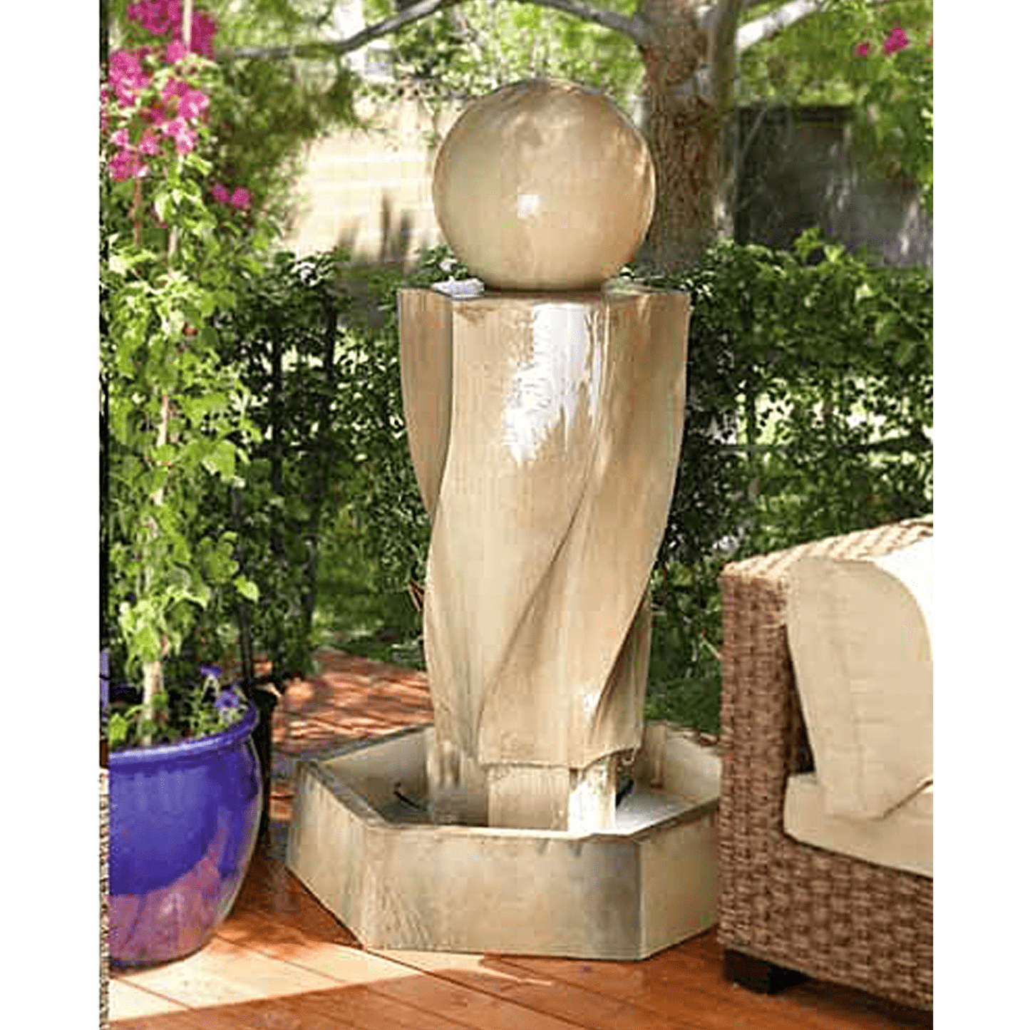 Gist Vortex Mini w/ Ball Fountain 34W x 29D x 51H - G-VRTX-MINI-B12