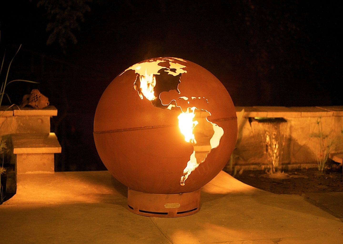 Fire Pit Art - Third Rock