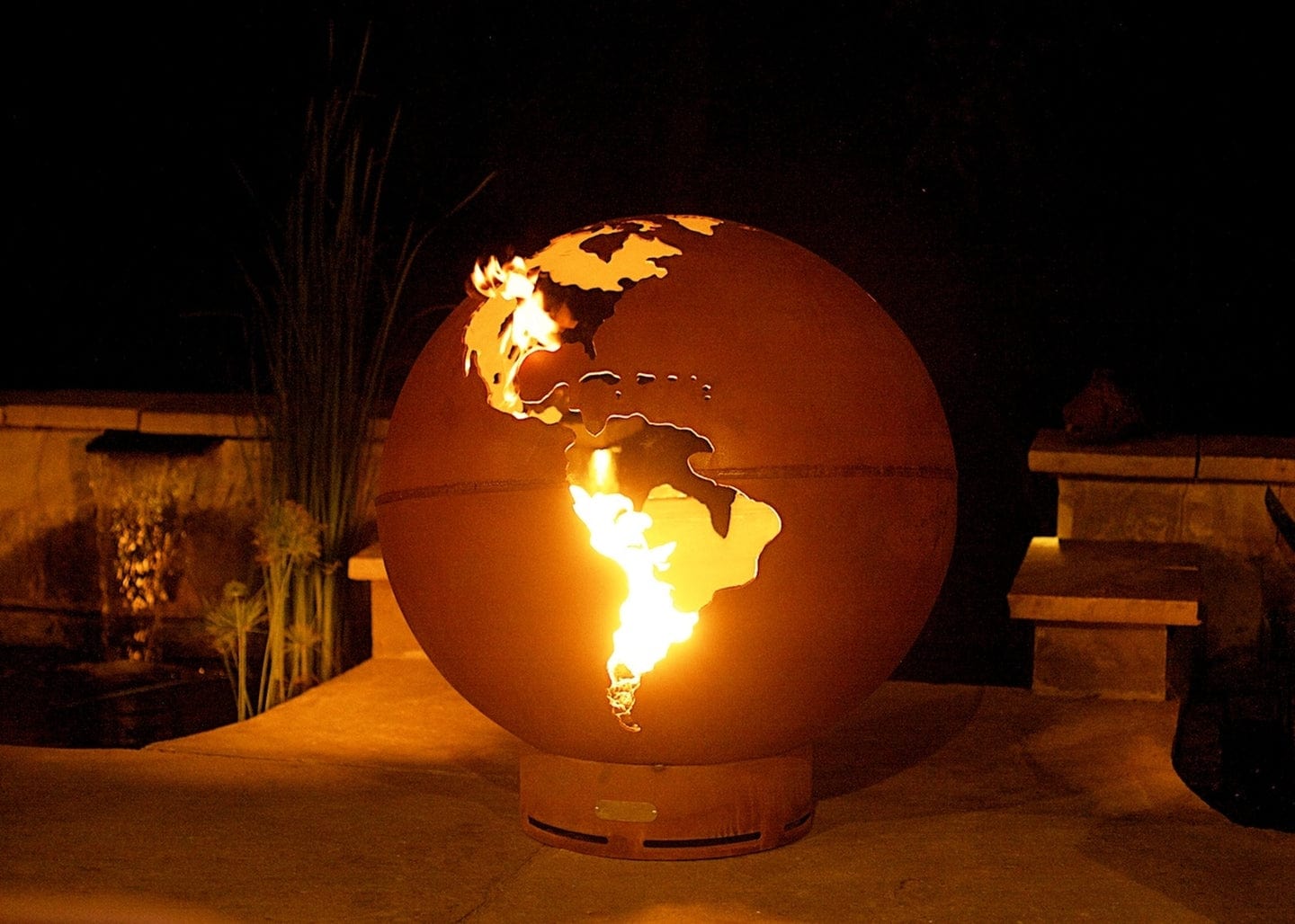 Fire Pit Art - Third Rock