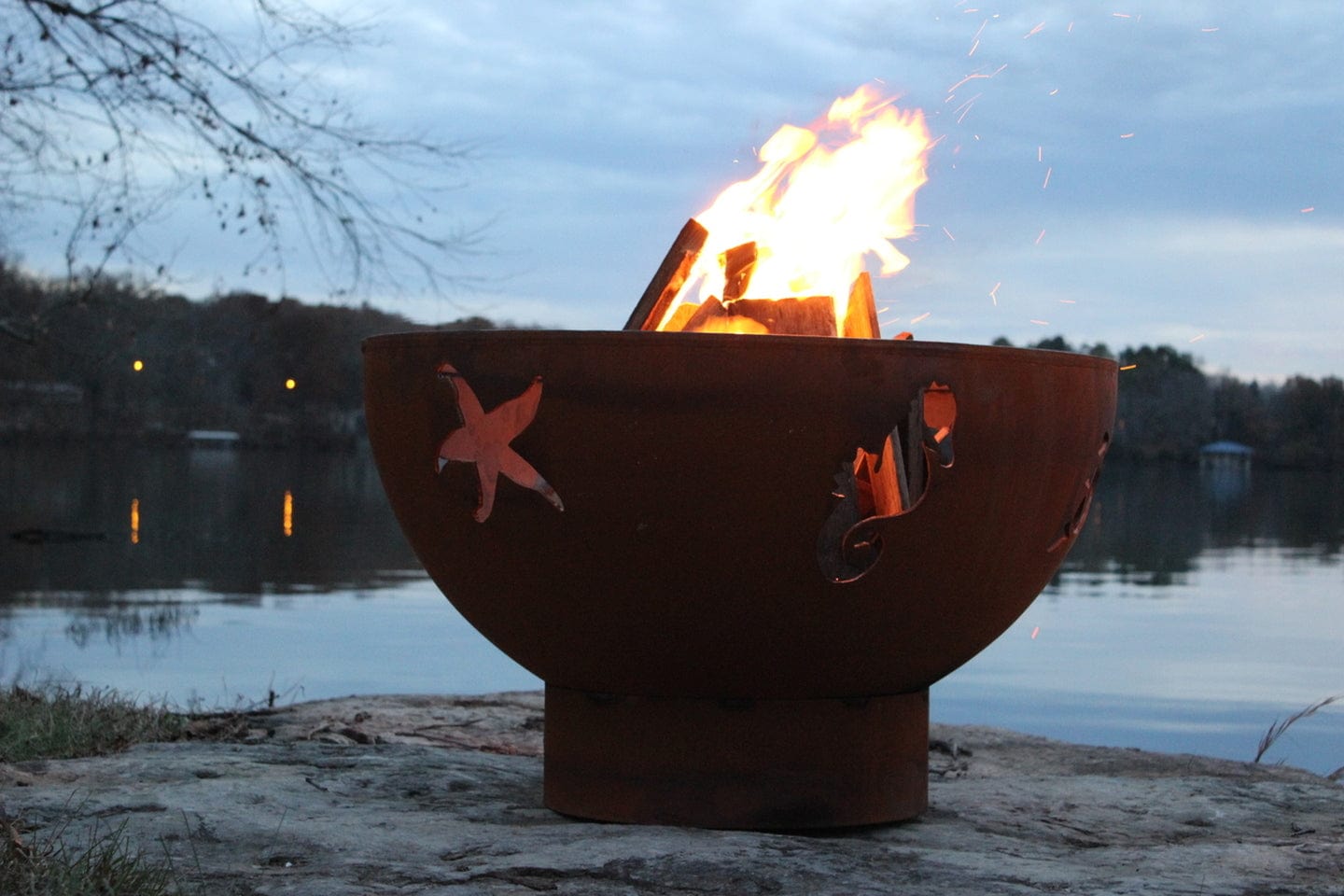 Fire Pit Art - Sea Creatures