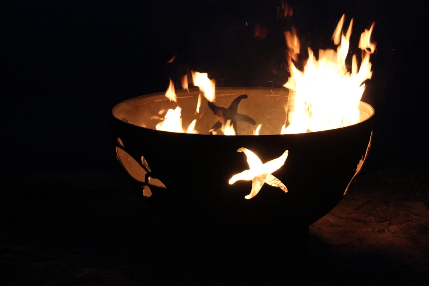 Fire Pit Art - Sea Creatures