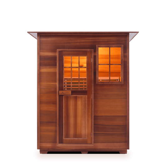 Enlighten Dry Traditional Sauna MoonLight - 3 Indoor - 3 Person Sauna