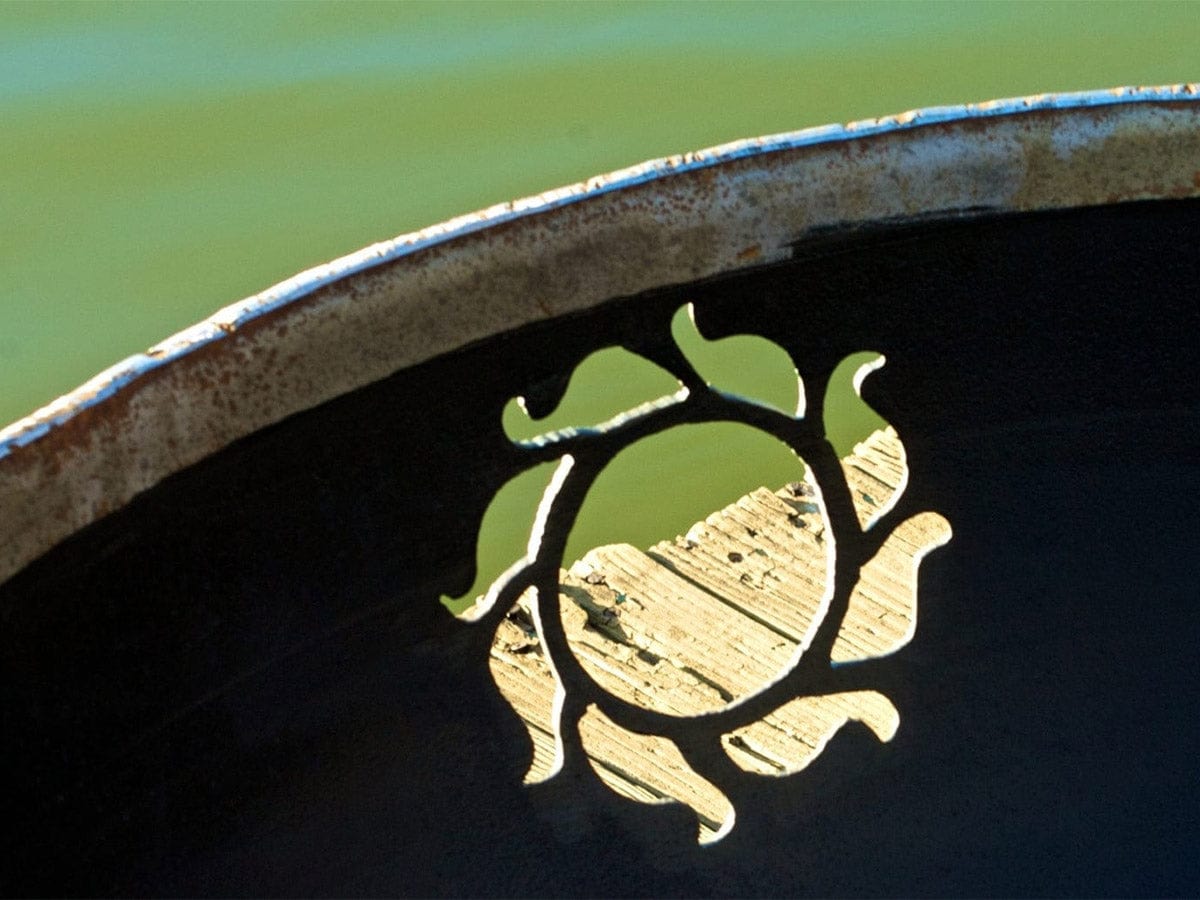 Fire Pit Art - Kokopelli