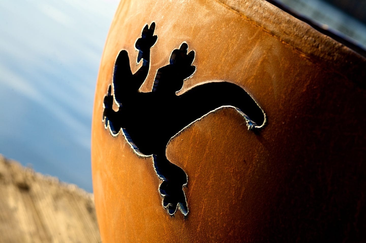 Fire Pit Art - Kokopelli Fire Pit Art