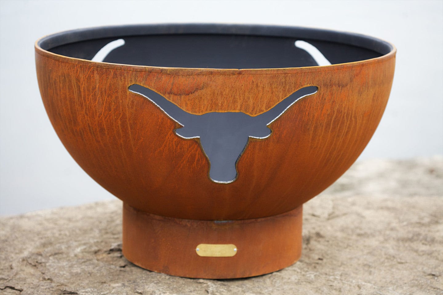 Fire Pit Art - Longhorn