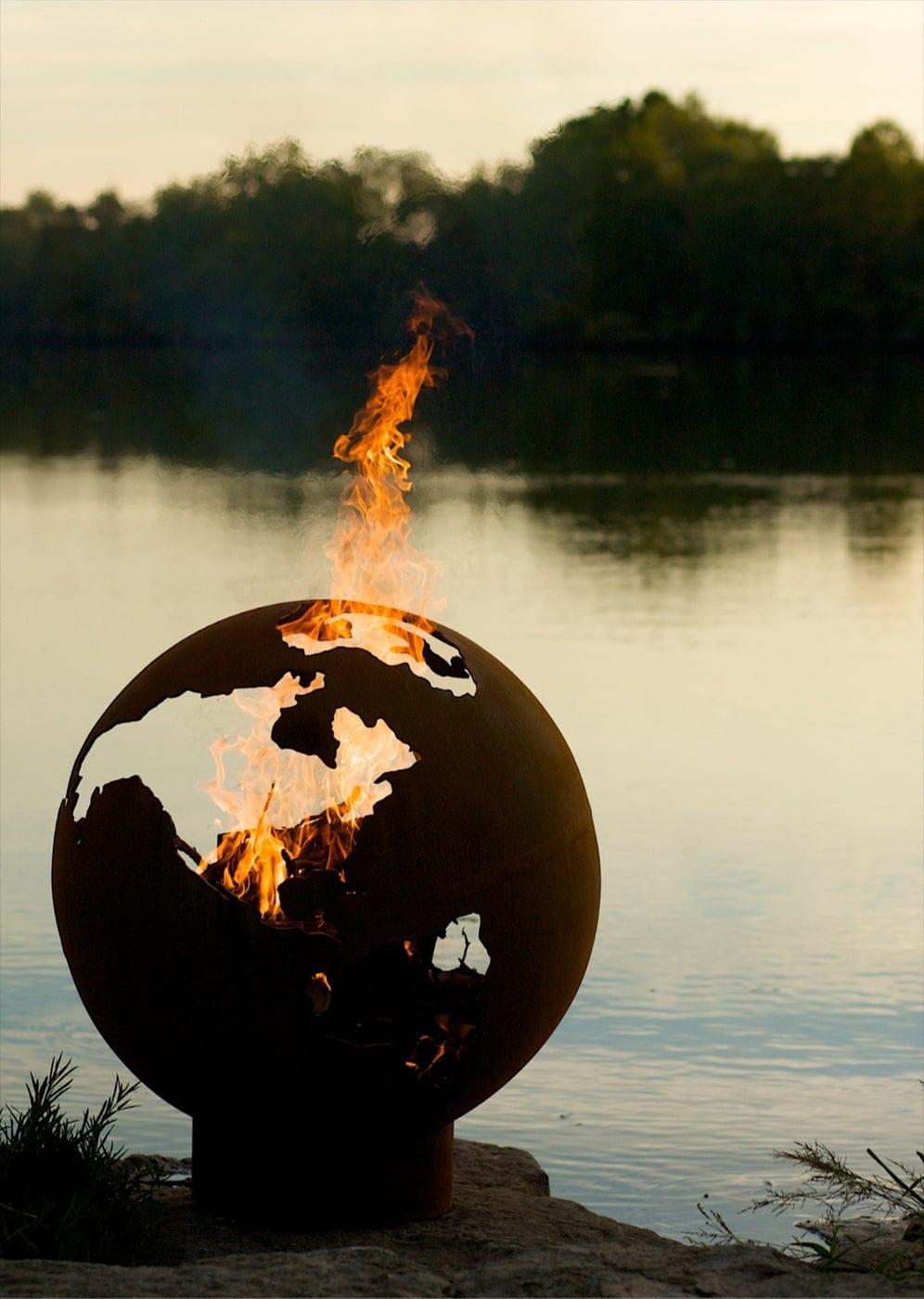 Fire Pit Art - Third Rock