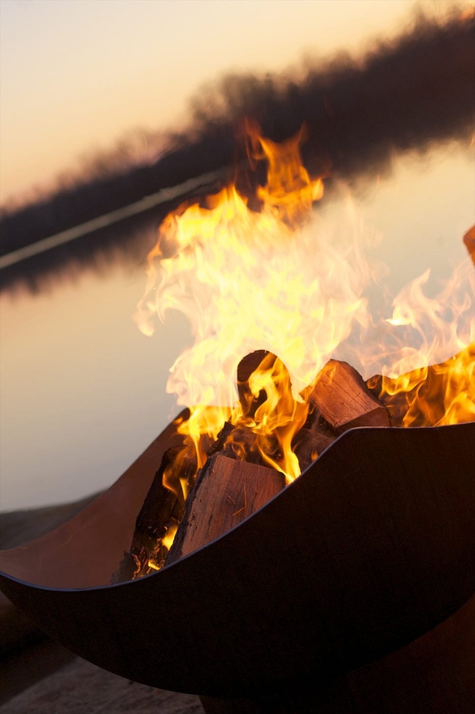 Fire Pit Art - Manta Ray