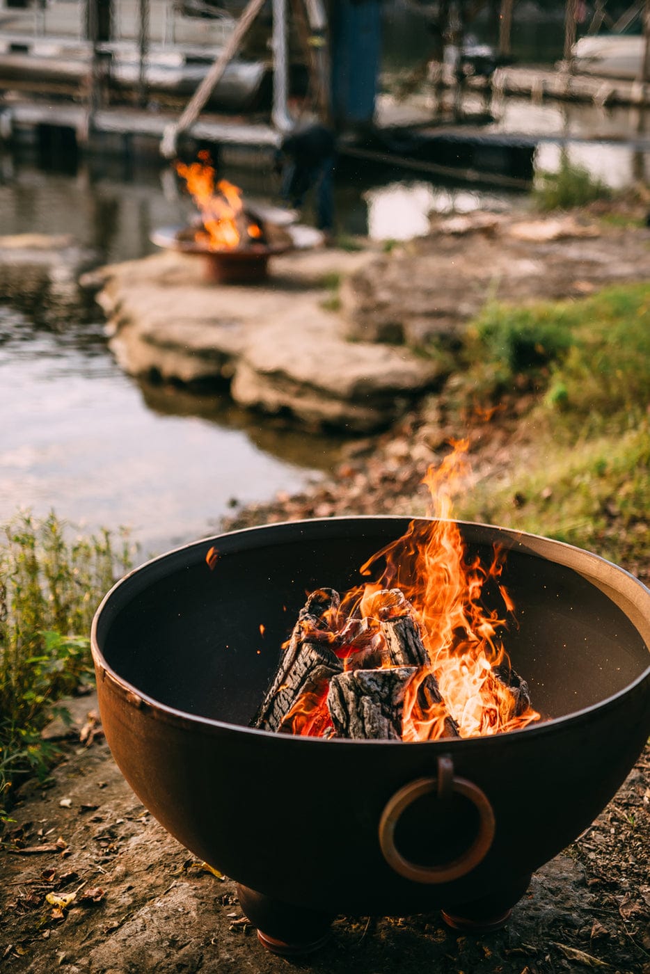 Fire Pit Art - Nepal